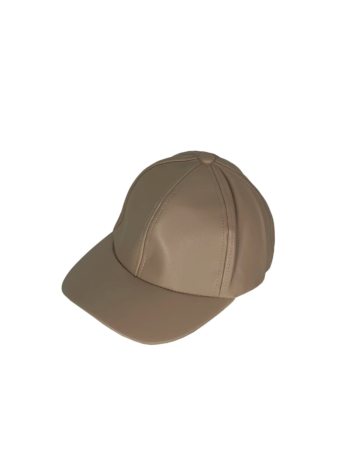 Yankees Cream - Cappello in ecopelle con visiera