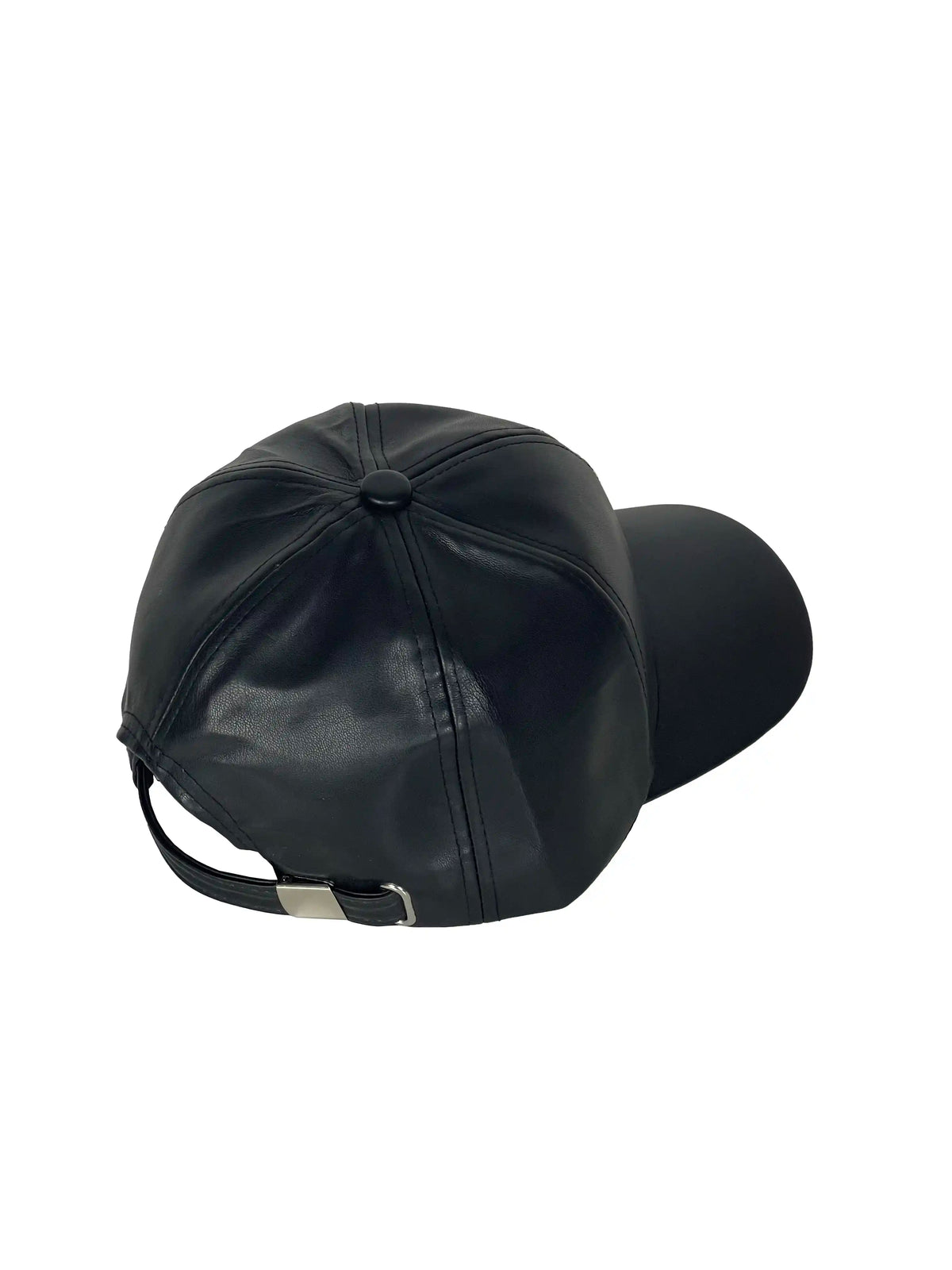 Yankees Black - Cappello in ecopelle con visiera