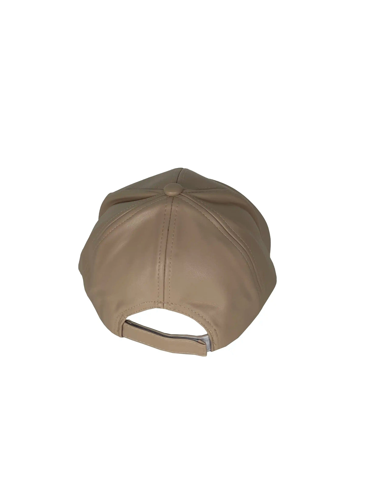 Yankees Cream - Cappello in ecopelle con visiera